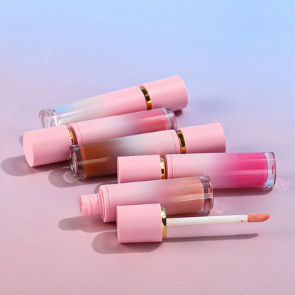 38-color Nude Liquid Lipstick Matte Non-Sticky Transfer-Proof Custom Vegan