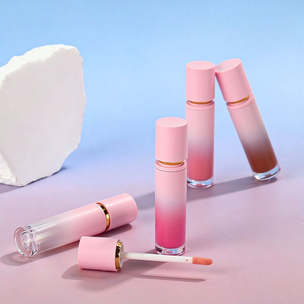 27-Color Nude Lip Gloss Hydrating Lip Glaze High Pigmented Cruelty Free