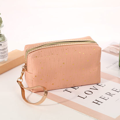 6 color event gift makeup bags zipper toiletry packaging storage bag