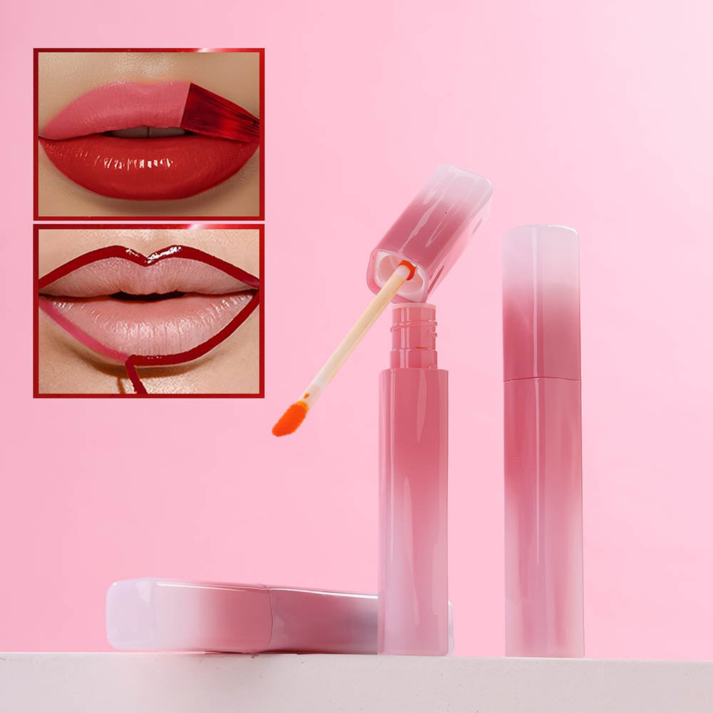 4-color Peel-off Lip Stain Waterproof Matte Lip Gloss Daily Wear Cruelty-free