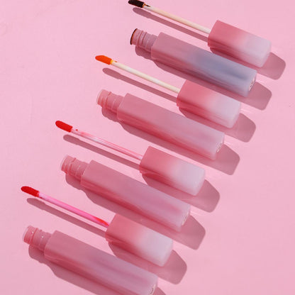 4-color Peel-off Lip Stain Waterproof Matte Lip Gloss Daily Wear Cruelty-free