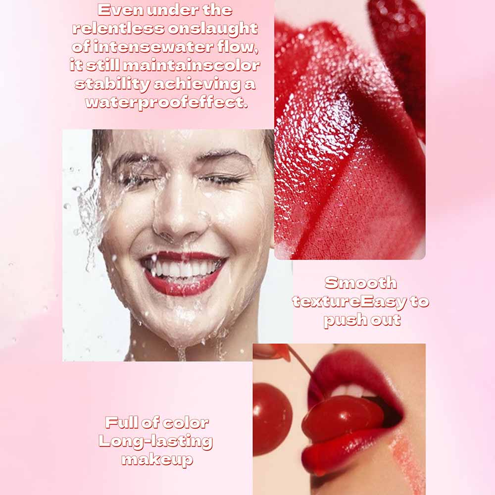 4-color Peel-off Lip Stain Waterproof Matte Lip Gloss Daily Wear Cruelty-free