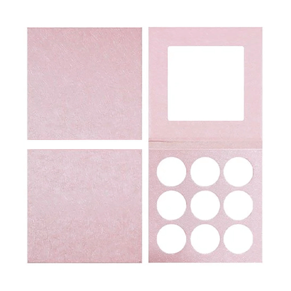 9 Color Diy Eyeshadow Palette 26Mm High Pigmented Waterproof
