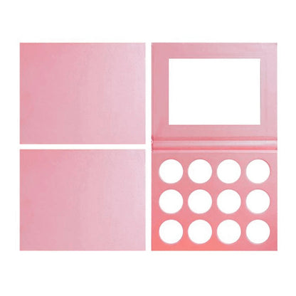 12 Color Diy Eyeshadow Palette 26Mm Matte Vegan High Pigmented