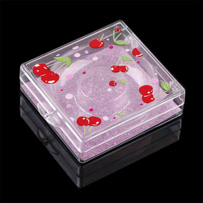 12 color cherry eyelash box square empty packaging box creative new