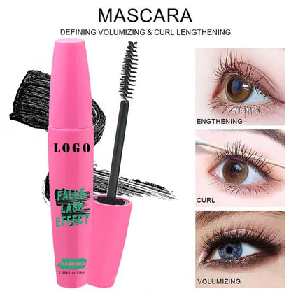 Black Mascara Full Volume Curling Waterproof Long-Lasting Thickening Lengthening