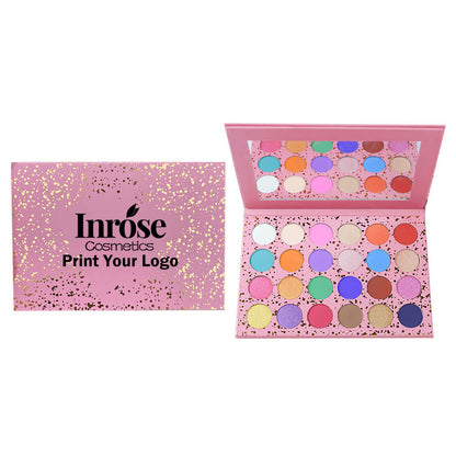24 color eyeshadow palette pink colorful high pigmented