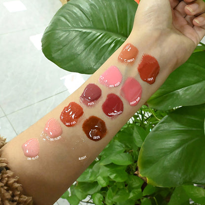 11 Shades Shimmer Lip Gloss Plumping Lip Glaze Moisturizing Non-sticky