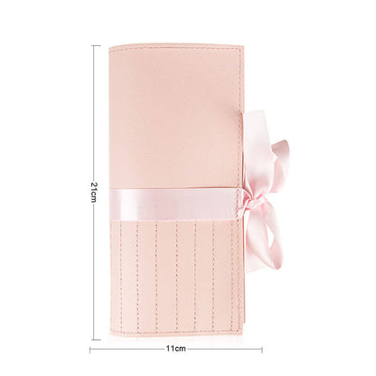 11 pcs pink makeup brush set soft brushes portable beauty tool