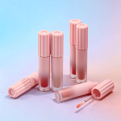 27-Color Lip Gloss Maple Brown Red Hydrating High Pigment Custom Logo