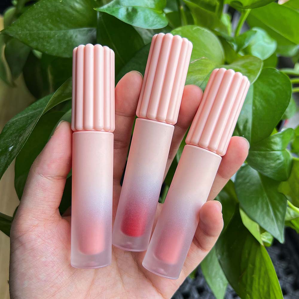 27-Color Lip Gloss Maple Brown Red Hydrating High Pigment Custom Logo