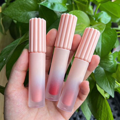 27-Color Lip Gloss Maple Brown Red Hydrating High Pigment Custom Logo