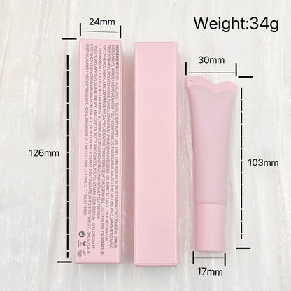 24 Color Peptide Lip Gloss Moisturizing Hydrating Lip Cream Squeeze Tube