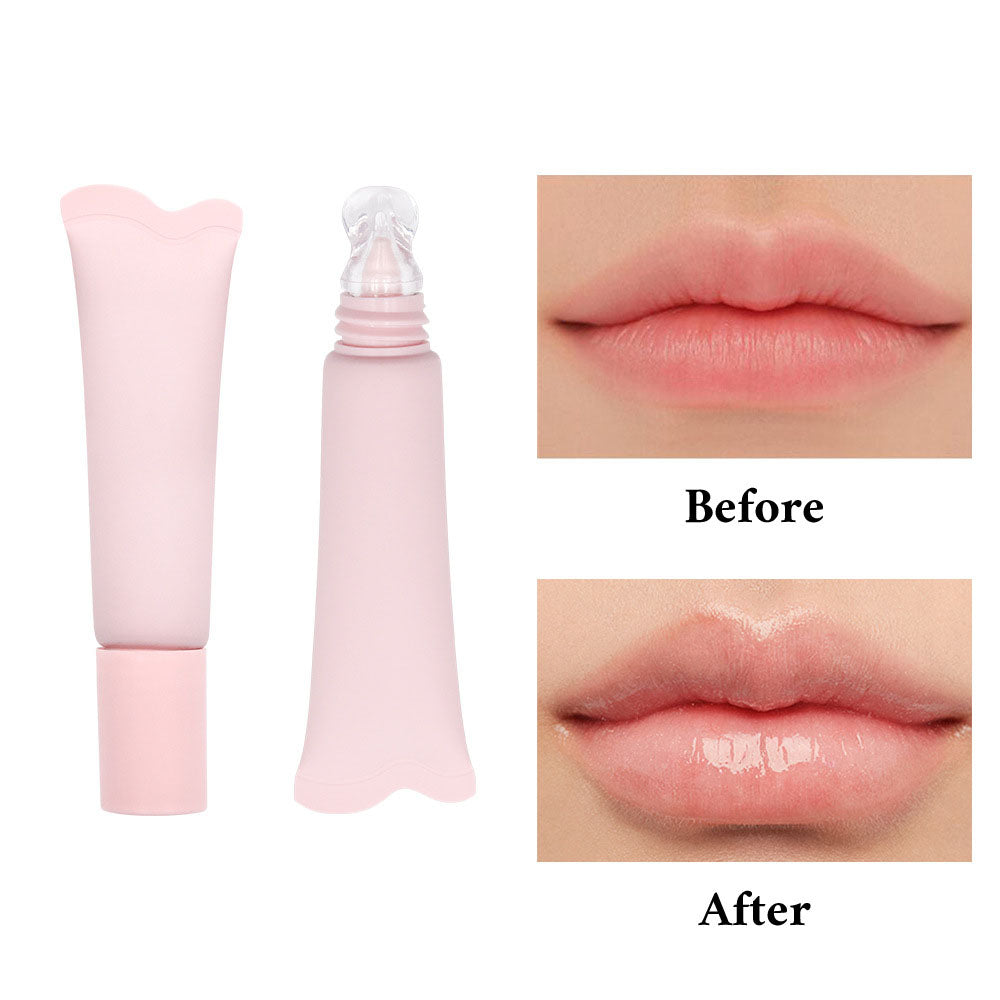 24 Color Peptide Lip Gloss Moisturizing Hydrating Lip Cream Squeeze Tube
