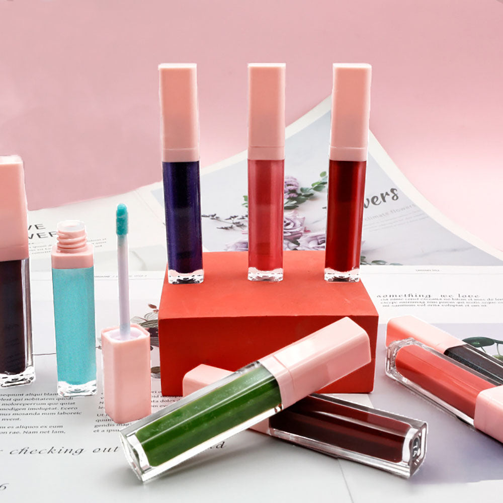 83 Color Nude Shimmer Lip Gloss Hydrating Lip Glaze Wholesale Vegan