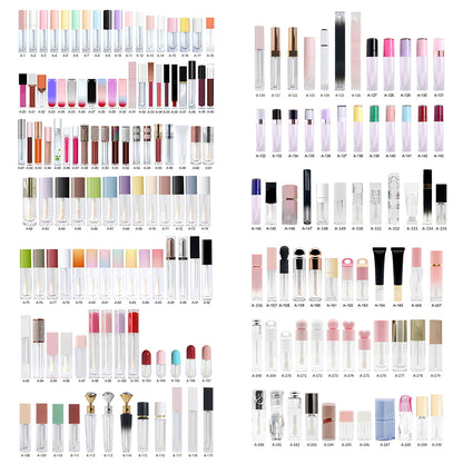 83 Color Nude Shimmer Lip Gloss Hydrating Lip Glaze Wholesale Vegan