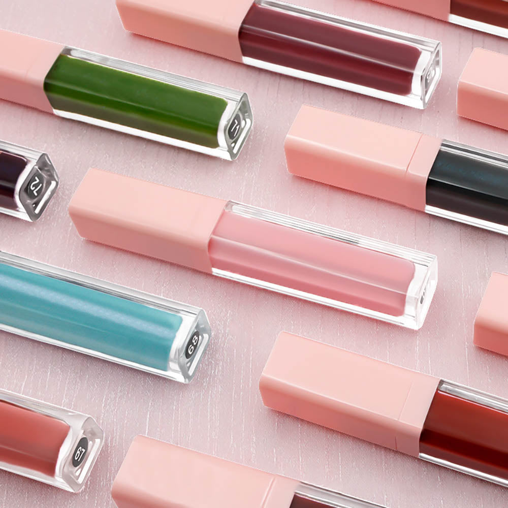 125-Color Chocolate Brown Liquid Lipstick Nude Matte Non-Sticky Long Lasting