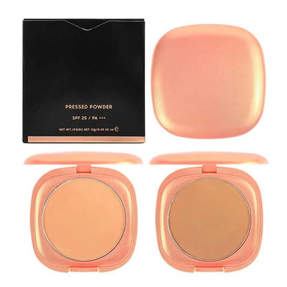 Poudre compacte fixatrice 6 couleurs, correcteur contouring vegan waterproof