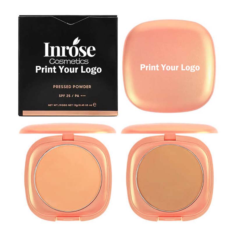 Poudre compacte fixatrice 6 couleurs, correcteur contouring vegan waterproof