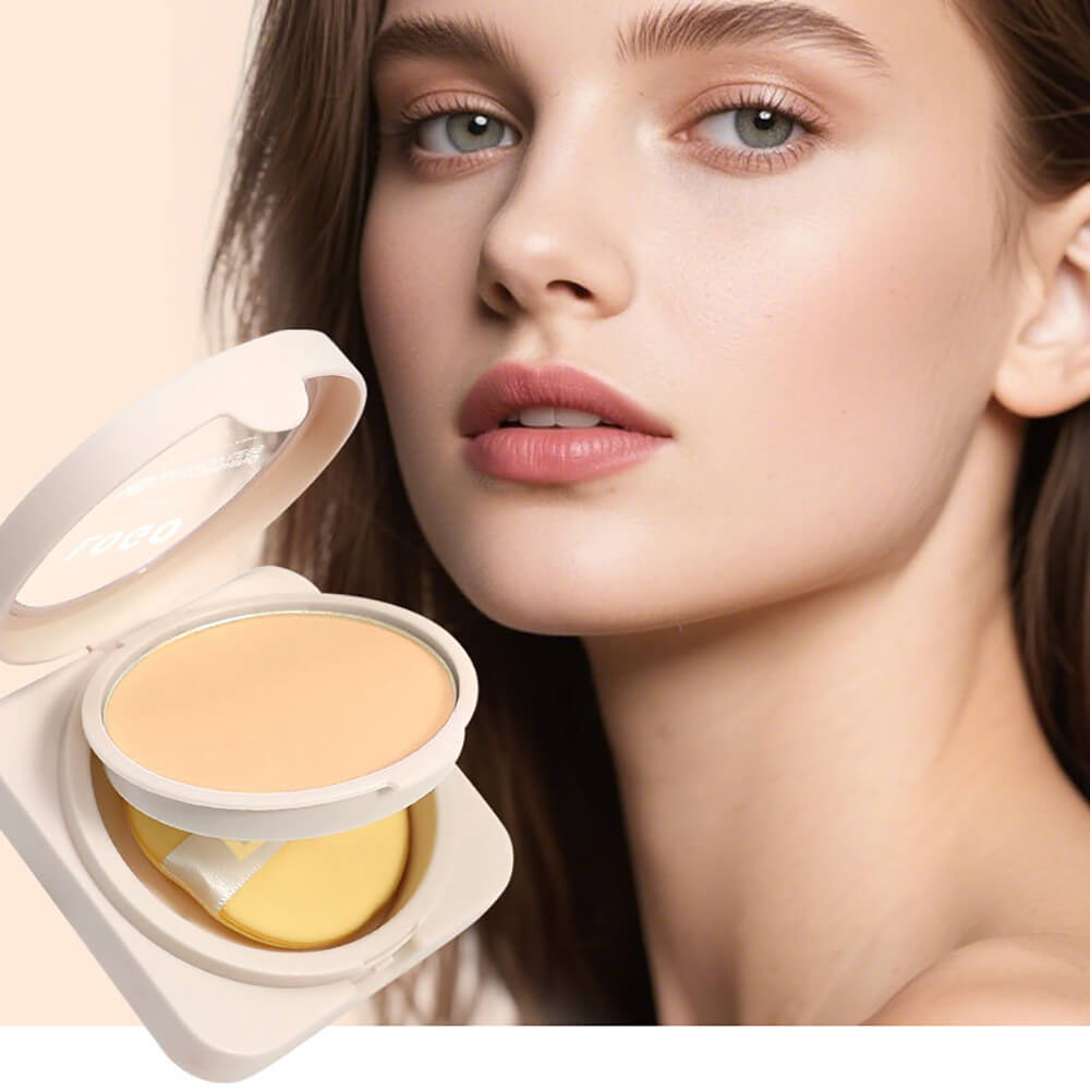 22-Shade Compact Setting Powder Conceal Waterproof Oil-Control Long-Lasting