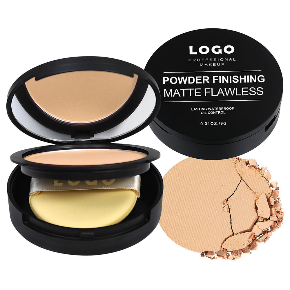 22-Shade Setting Powder Compact Conceal Oil-Control Long-Lasting Waterproof