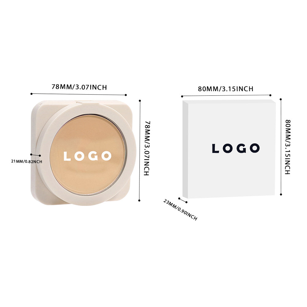 22-Shade Compact Setting Powder Conceal Waterproof Oil-Control Long-Lasting