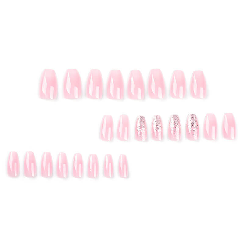 Manicure nails patches wearable nail glitter fake nail finished nails