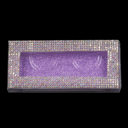 11 color diamond lash box pull-out rectangular eyelash packaging box