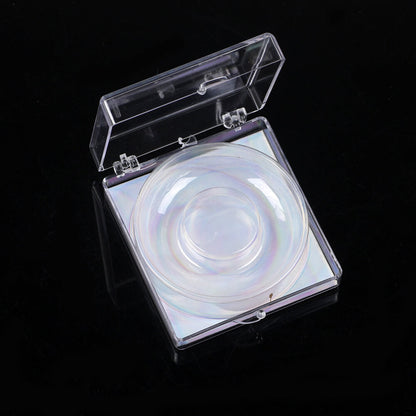 13 color square eyelash box empty packaging box thickened single pair