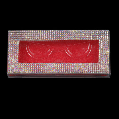 11 color diamond lash box pull-out rectangular eyelash packaging box