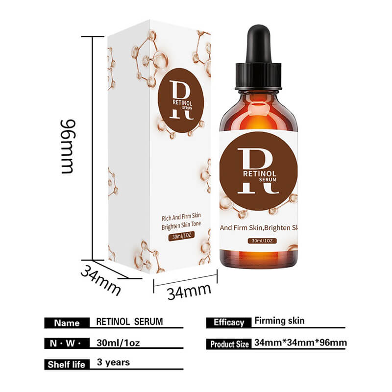 Face serum retinol anti aging remove dark spot nourishing hyaluronic acid 30ml