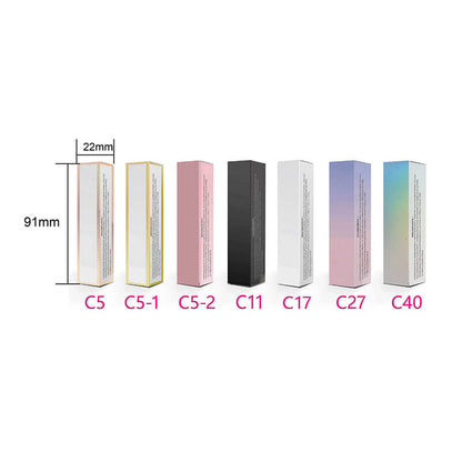 4 color lip oil roll-on clear lip gloss fruity flavored moisturizing