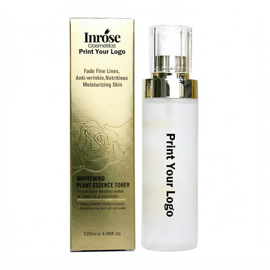 Bulgarian Rose Astringent Water Soothing Hydrating Moisturizing Damascus Rose Essence 120ml