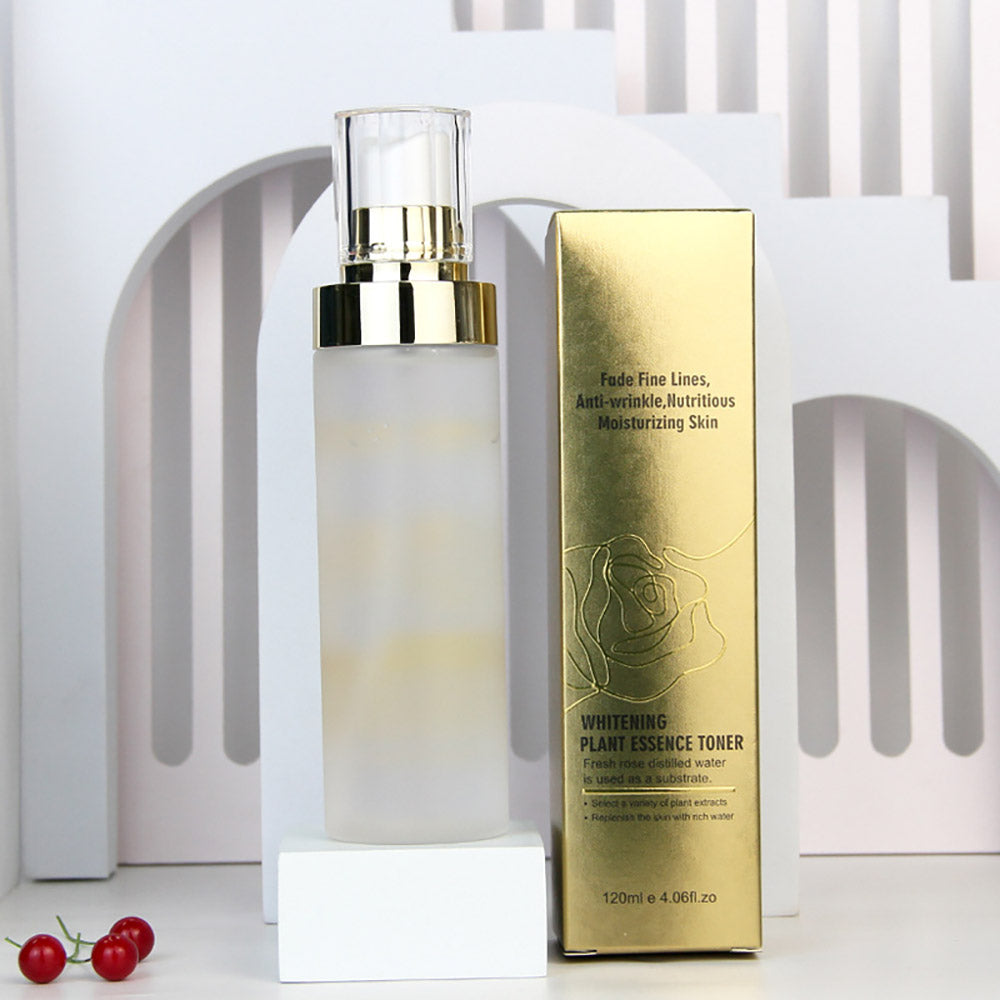 Bulgarian Rose Astringent Water Soothing Hydrating Moisturizing Damascus Rose Essence 120ml