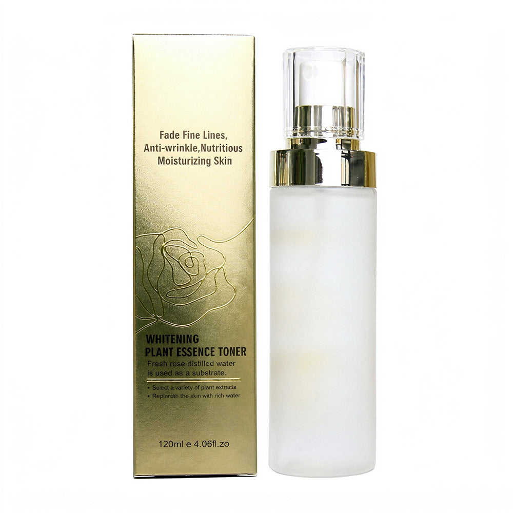 Bulgarian Rose Astringent Water Soothing Hydrating Moisturizing Damascus Rose Essence 120ml