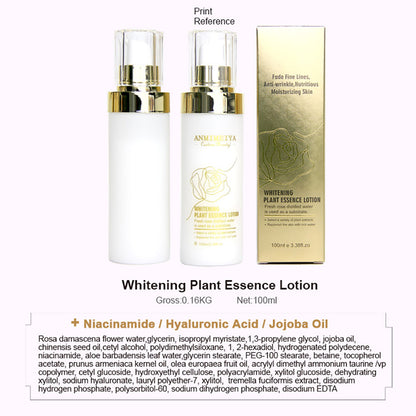 Bulgarian Rose Astringent Water Soothing Hydrating Moisturizing Damascus Rose Essence 120ml
