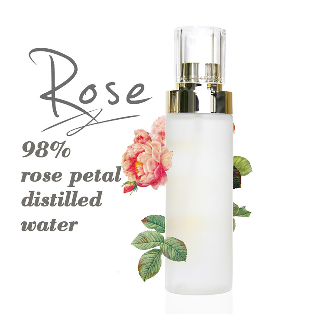 Bulgarian Rose Astringent Water Soothing Hydrating Moisturizing Damascus Rose Essence 120ml