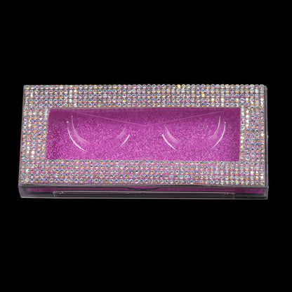11 color diamond lash box pull-out rectangular eyelash packaging box
