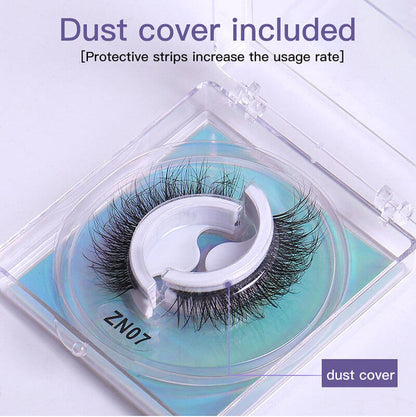 Self-adhesive eyelashes handmade false eyelash grafted lash natural