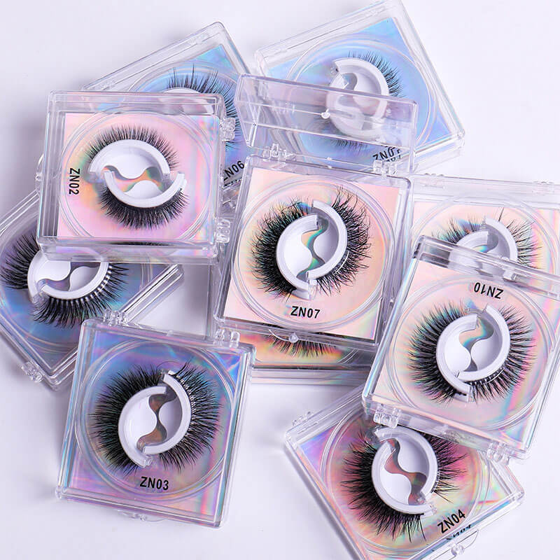 Self-adhesive eyelashes handmade false eyelash grafted lash natural