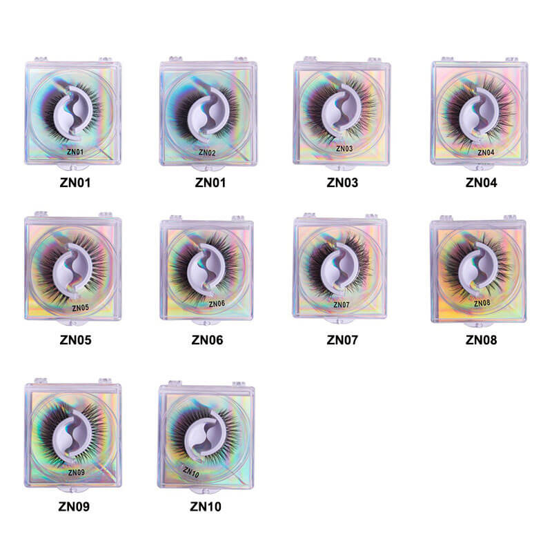 Self-adhesive eyelashes handmade false eyelash grafted lash natural