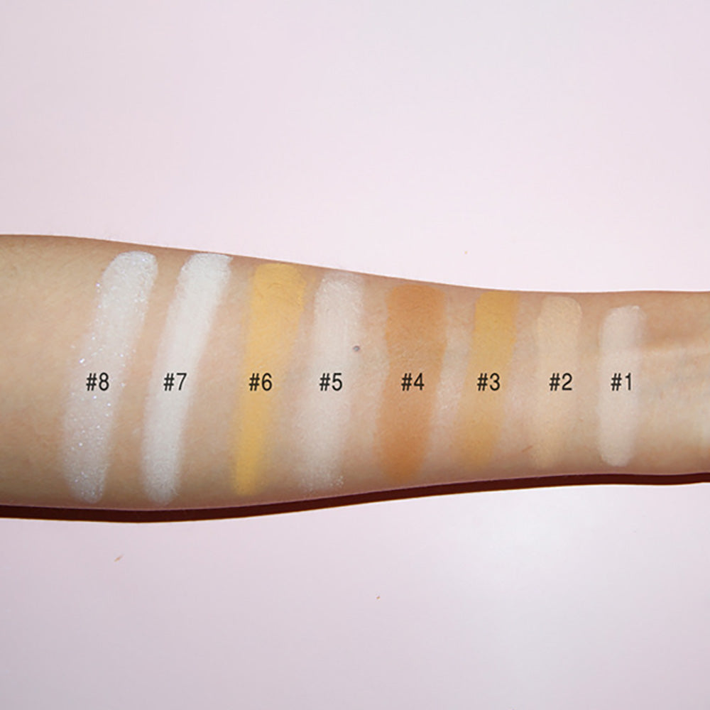 8 Color Loose Setting Powder Oil Control Long Lasting Flawless Private Label