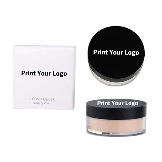 8 color loose setting powder face brighten oil control vegan
