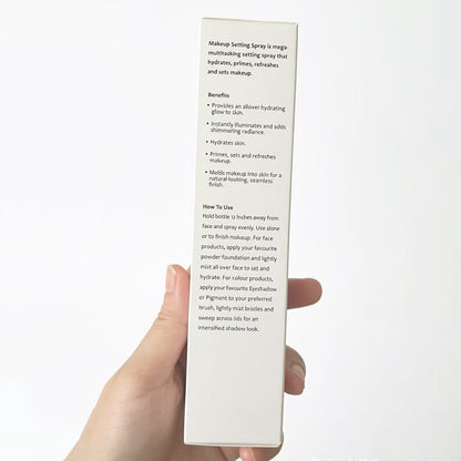 Makeup Spray Matte Finish Fixer Long Lasting Face Water Waterproof 100Ml