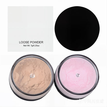Poudre libre fixante 8 teintes, teint lumineux, contrôle du sébum, vegan 