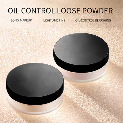 Poudre libre fixante 8 teintes, teint lumineux, contrôle du sébum, vegan 