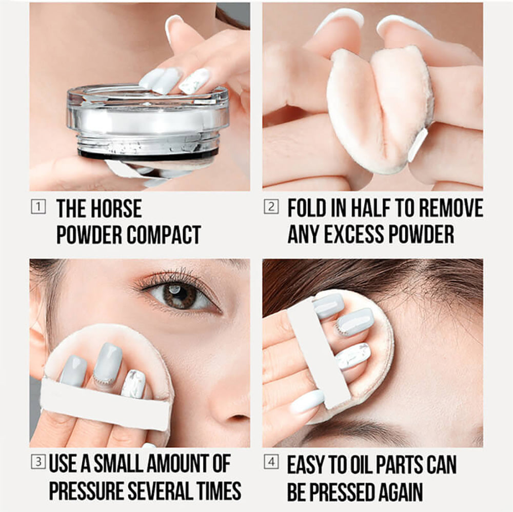 Poudre libre fixante 8 teintes, teint lumineux, contrôle du sébum, vegan 