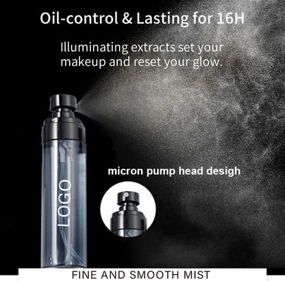 Setting spray oil control makeup water long lasting vegan 100ml