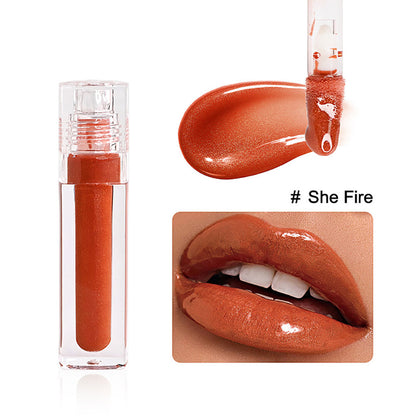 11 Shades Shimmer Lip Gloss Plumping Lip Glaze Moisturizing Non-sticky
