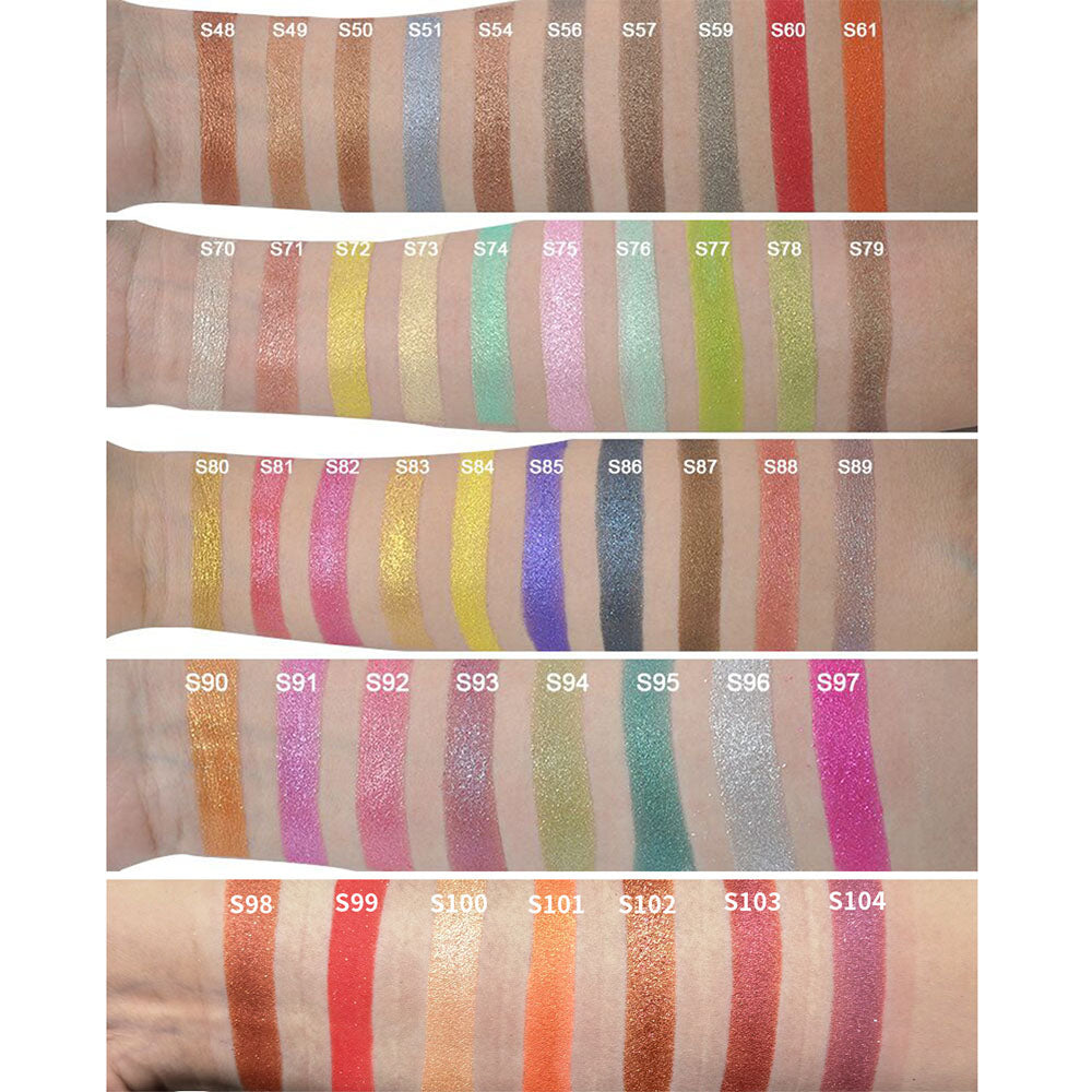 15 Color Diy Eyeshadow Palette 26mm Matte Shimmer Long Lasting Multi-Color
